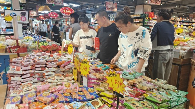 长子县中秋市场购销两旺