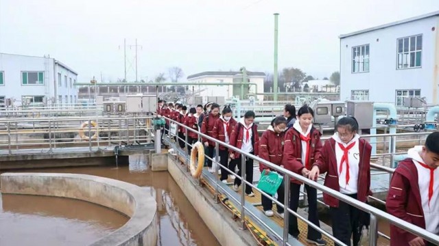 长子县水务集团为学生搭建社会实践研学平台