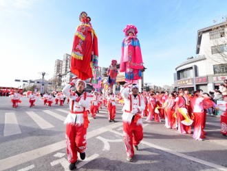 长治市长子县2025年“金蛇启新岁 欢乐闹元宵”民间文艺展演热闹上演