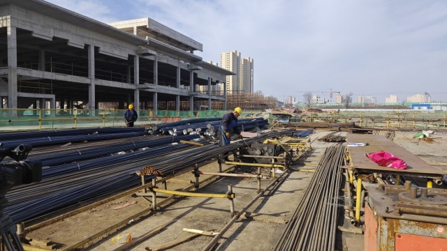 长治市长子县山海传奇时空广场项目建设踏&ldquo;春&rdquo;提速